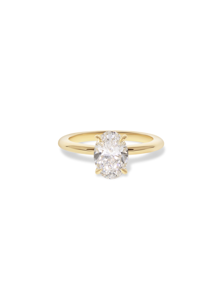 1.50ct Oval Ceremonial Solitaire Ring