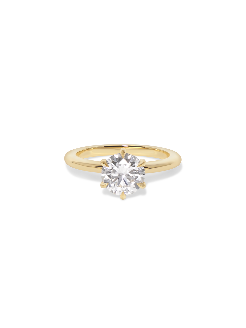 1.50ct Round Ceremonial Solitaire Ring - View 