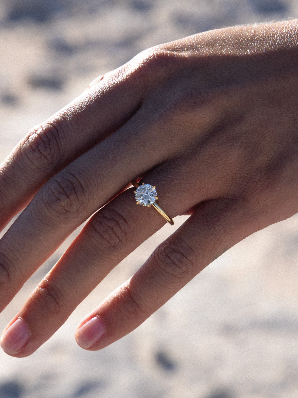 1.50ct Round Ceremonial Solitaire Ring - View 