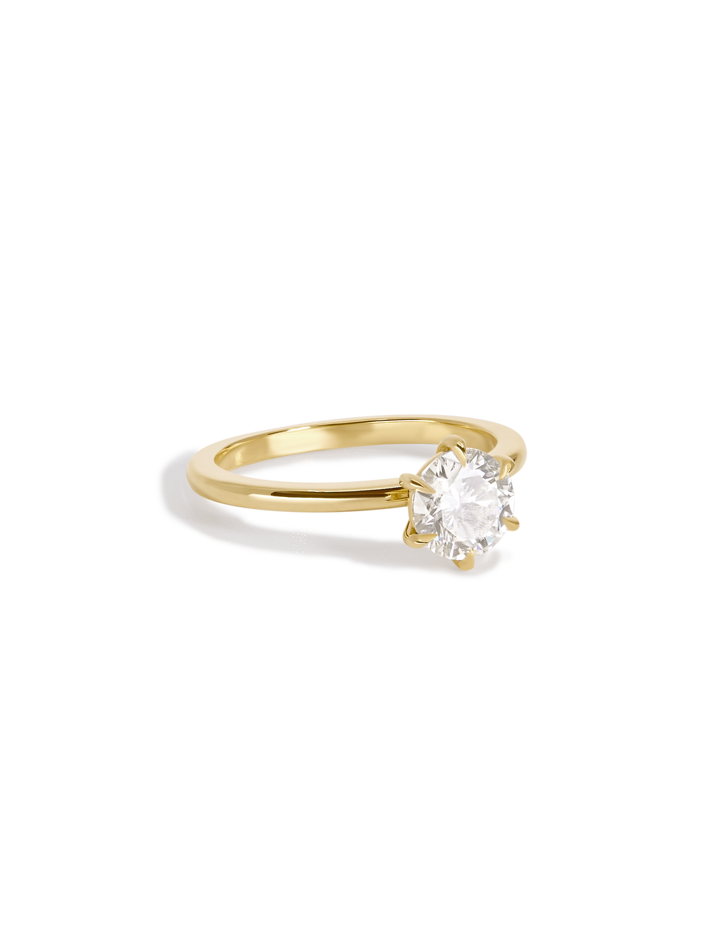 1.00ct Round Ceremonial Solitaire - View 