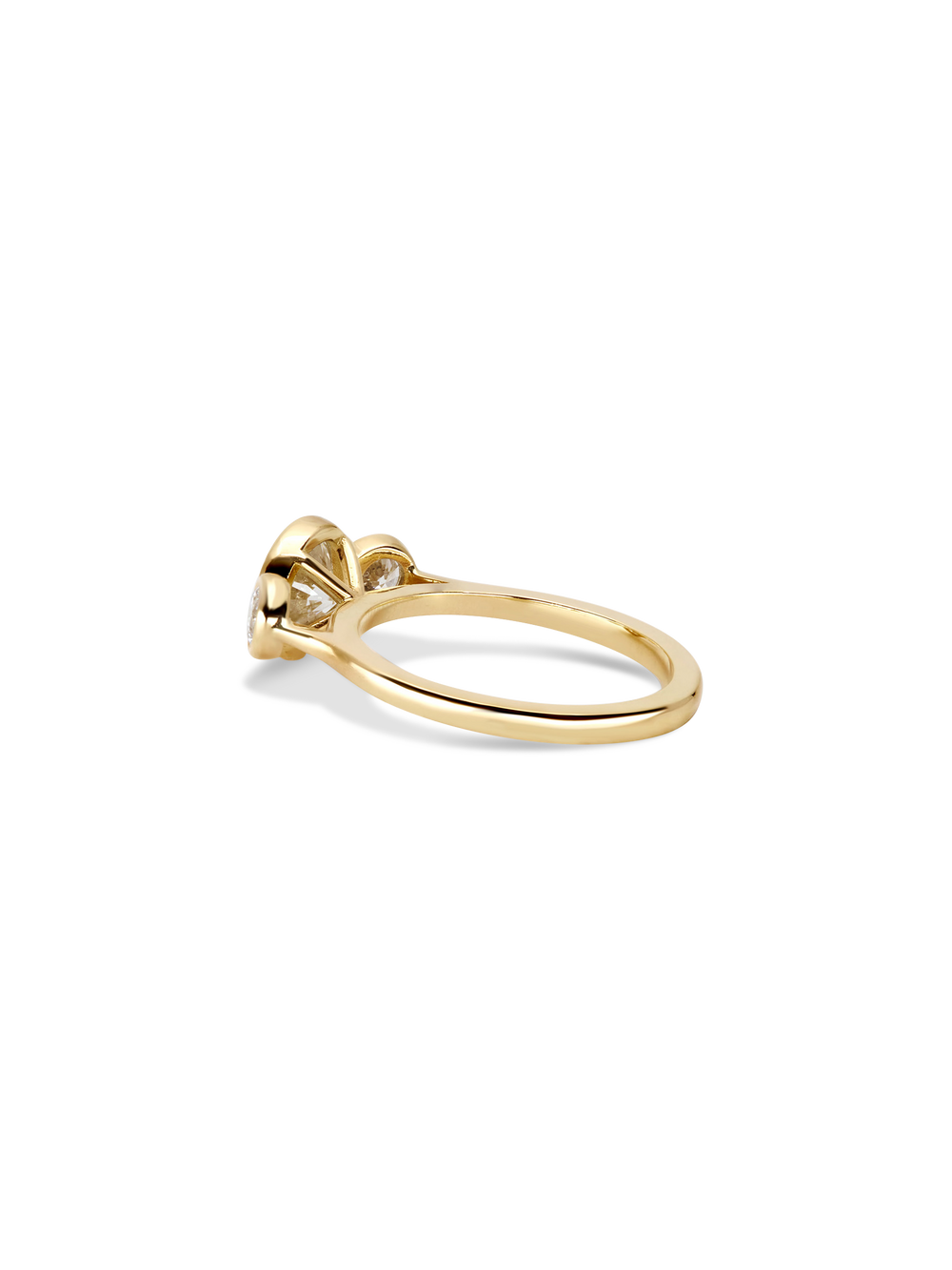 1.03ct Round Bezel Cosmic Trio - View 