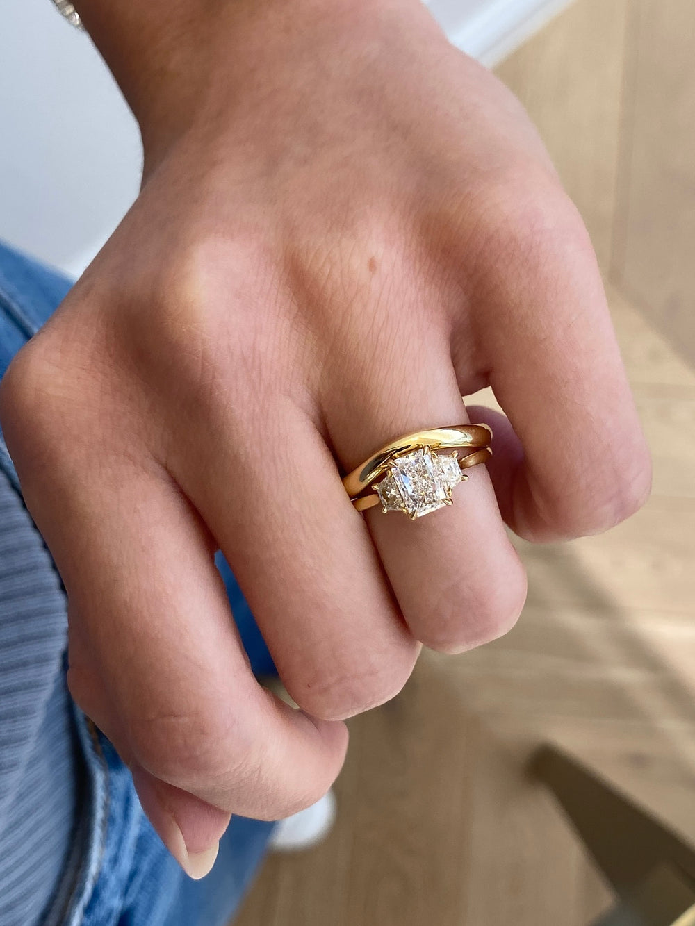 1.22ct Radiant Thea Ring - View 