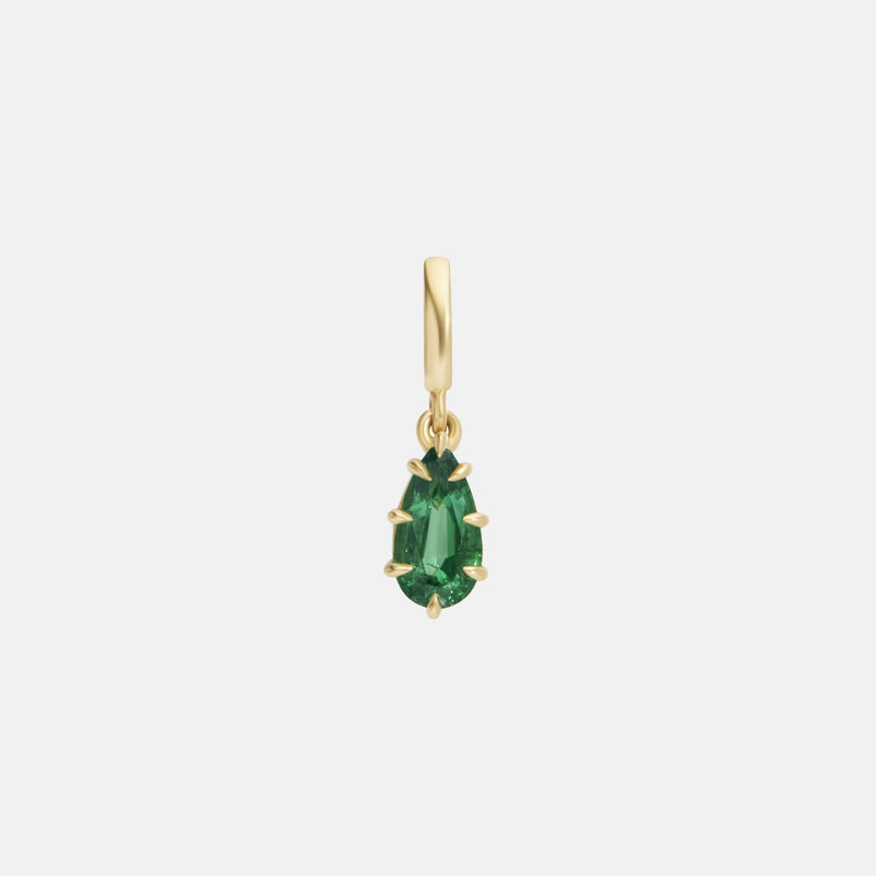 1.33ct Pear Emerald Bespoke Pendant