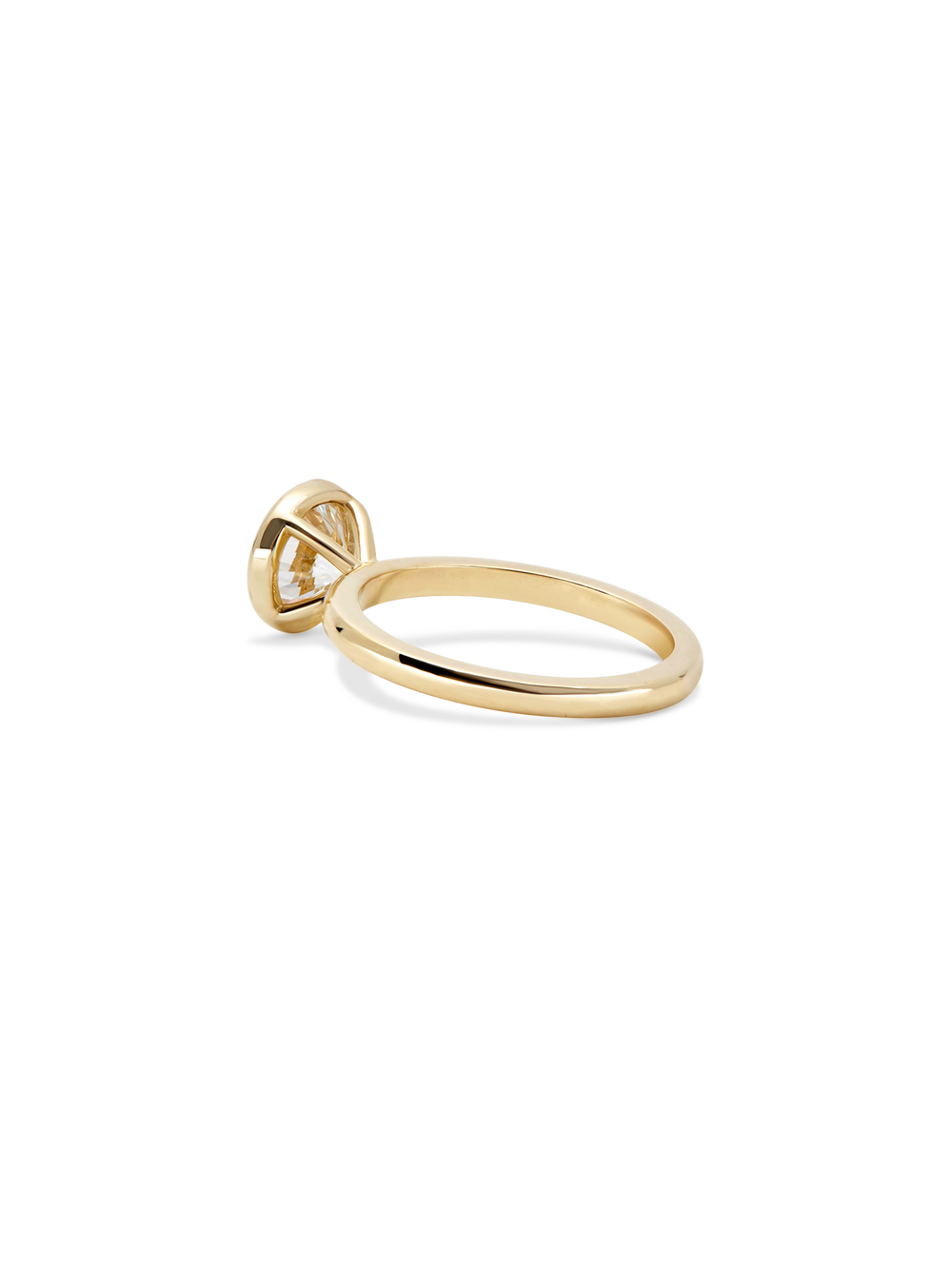 1.51ct Round Signature Bezel Solitaire - View 