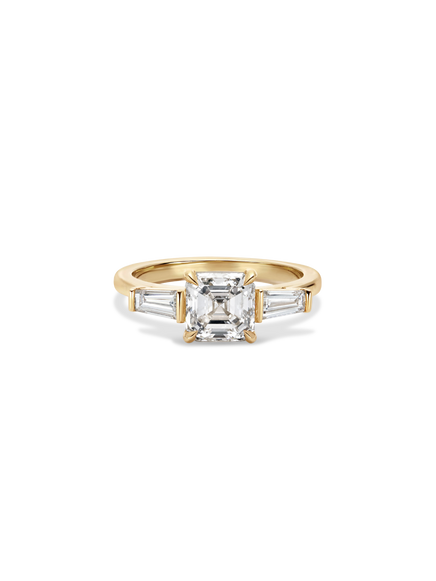 1.52ct Asscher Lyra Ring