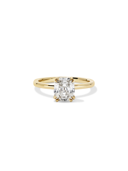 1.67ct Antique Elongated Cushion Ceremonial Solitaire