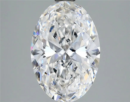 2.71ct Oval Lab Grown Diamond (Colour E, Clarity VVS2, HRD Certified)