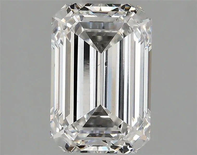 2.26ct Emerald Lab Grown Diamond (Colour F, Clarity VS2, IGI Certified) - View 