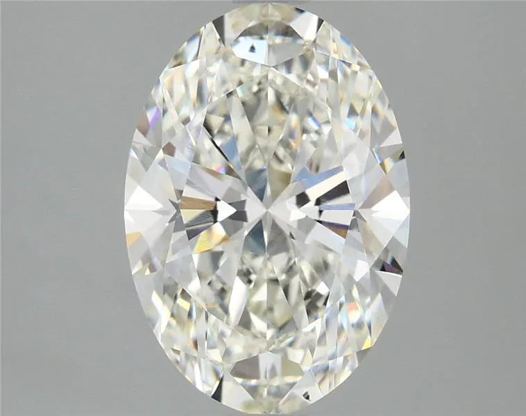 2.66ct Oval Lab Grown Diamond (Colour G, Clarity VS2, IGI Certified) - View 