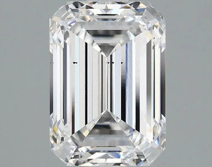 2.12ct Emerald Lab Grown Diamond (Colour D, Clarity VS2, IGI Certified)
