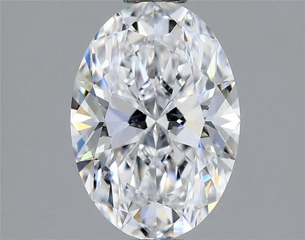 3.23ct Oval Lab Grown Diamond (Colour D, Clarity VVS2, HRD Certified)