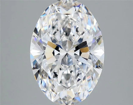 3.10ct Oval Lab Grown Diamond (Colour E, Clarity VS1, HRD Certified)