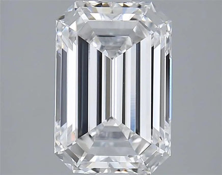 3.04ct Emerald Lab Grown Diamond (Colour E, Clarity VVS1, IGI Certified)