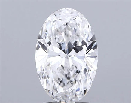 2.10ct Oval Lab Grown Diamond (Colour D, Clarity VVS2, IGI Certified)