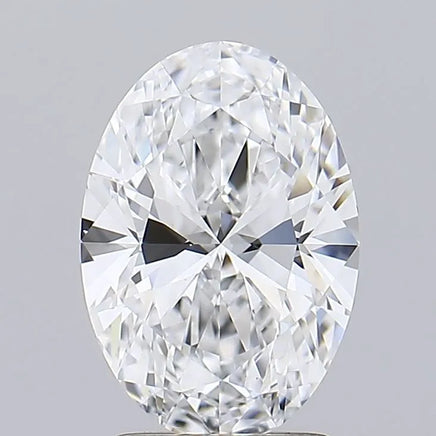 2.02ct Oval Lab Grown Diamond (Colour D, Clarity IF, IGI Certified)