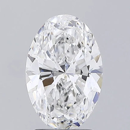 2.50ct Oval Lab Grown Diamond (Colour E, Clarity VS1, IGI Certified)