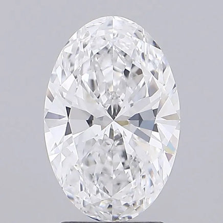 2.50ct Oval Lab Grown Diamond (Colour D, Clarity VVS1, IGI Certified)