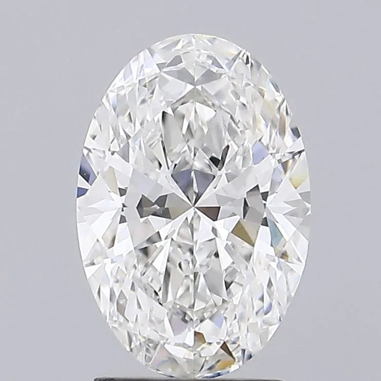 2.23ct Oval Lab Grown Diamond (Colour F, Clarity VS1, IGI Certified)