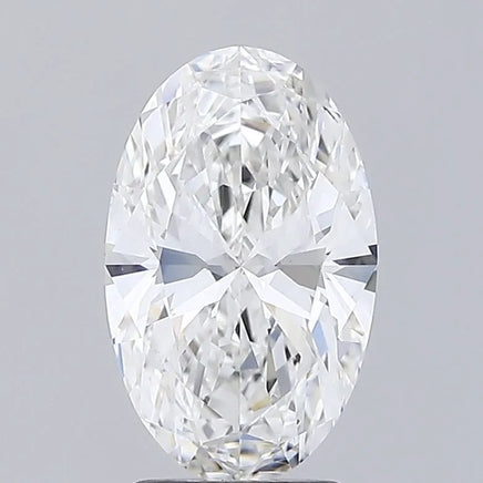 2.70ct Oval Lab Grown Diamond (Colour E, Clarity VS1, IGI Certified)