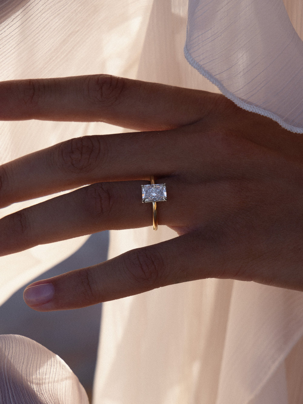 2.00ct Radiant Ceremonial Solitaire Ring - View 