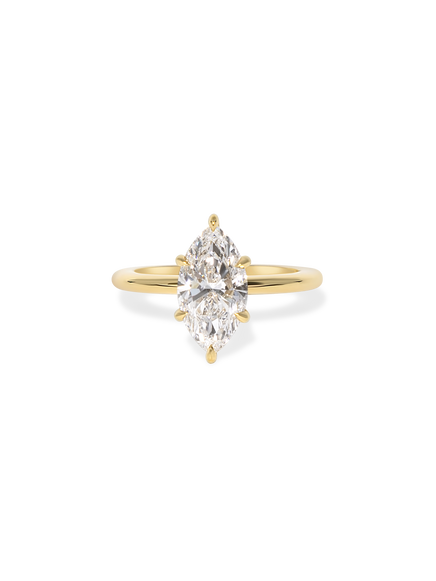 2.02ct Marquise Ceremonial Solitaire Ring
