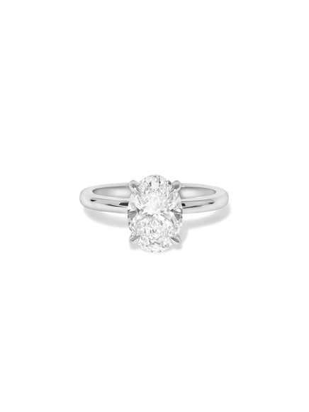 2.04ct Oval Ceremonial Solitaire Ring