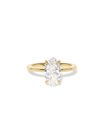 2.38ct Moval Ceremonial Solitaire Ring