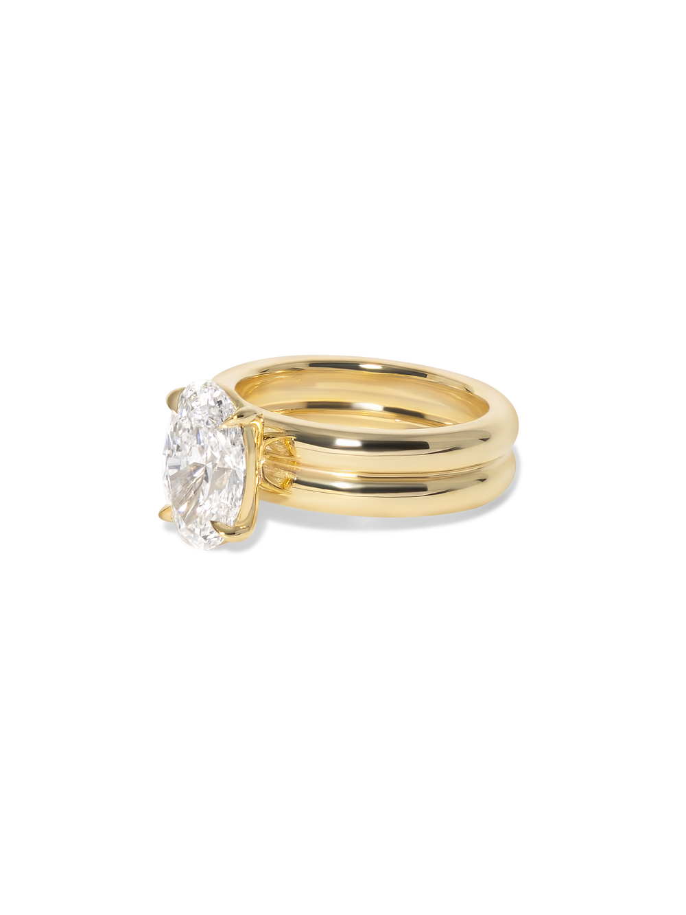 2.45ct Oval Solitaire Ring - View 
