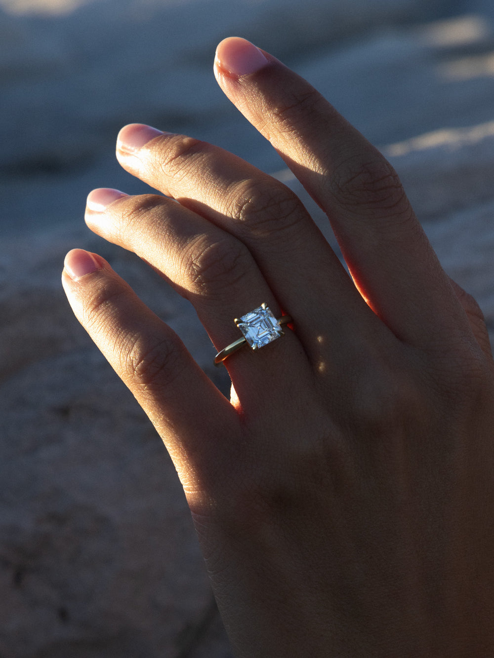 2.64ct Asscher Ceremonial Solitaire Ring - View 