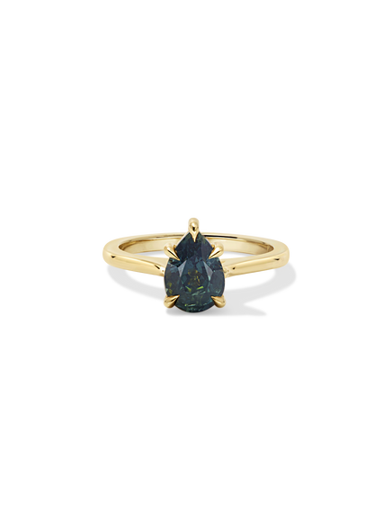 2.06ct Pear Sapphire Classic Solitaire
