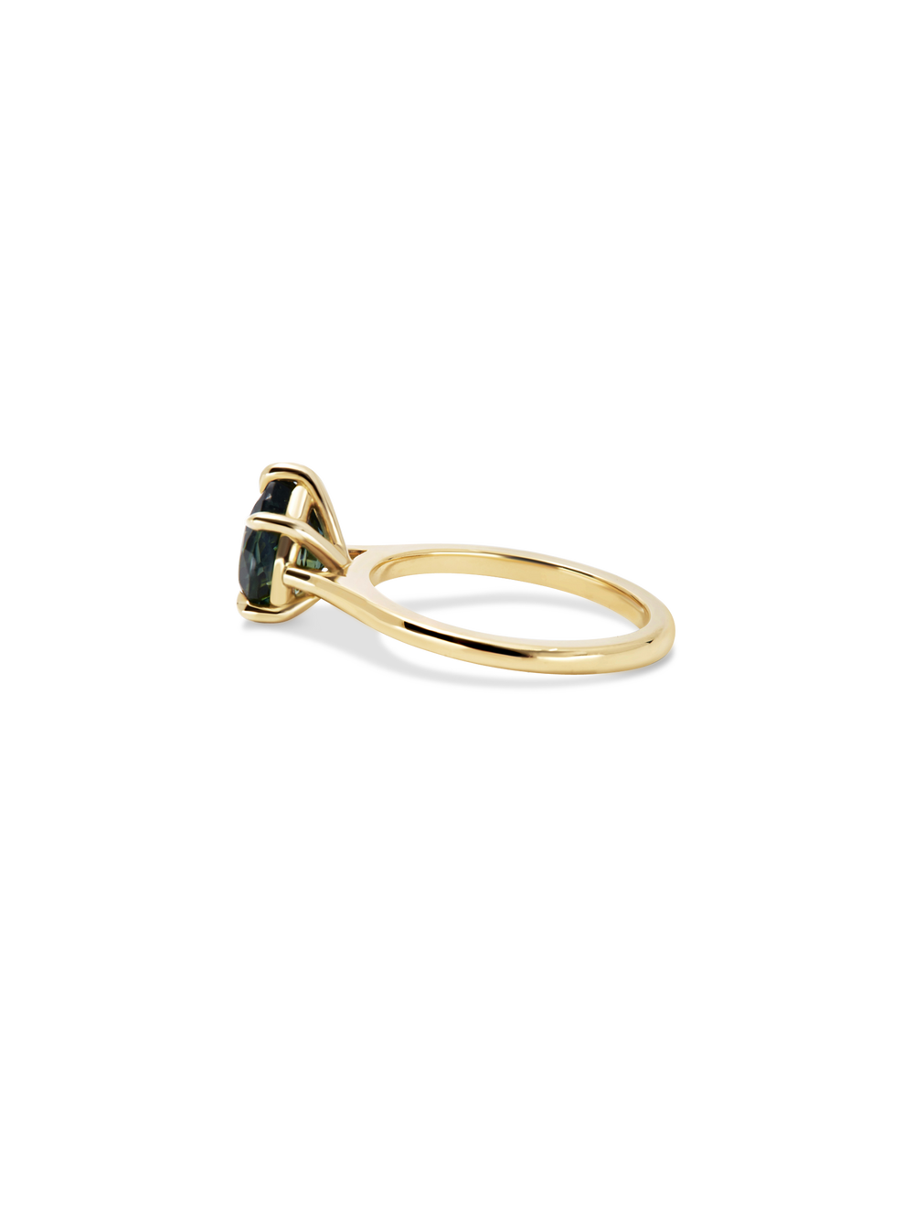 2.06ct Pear Sapphire Classic Solitaire - View 