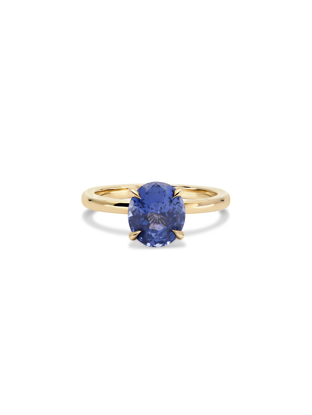 2.26ct Oval Sapphire Ceremonial Solitaire - View 