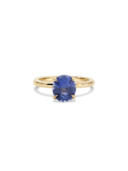 2.26ct Oval Sapphire Ceremonial Solitaire