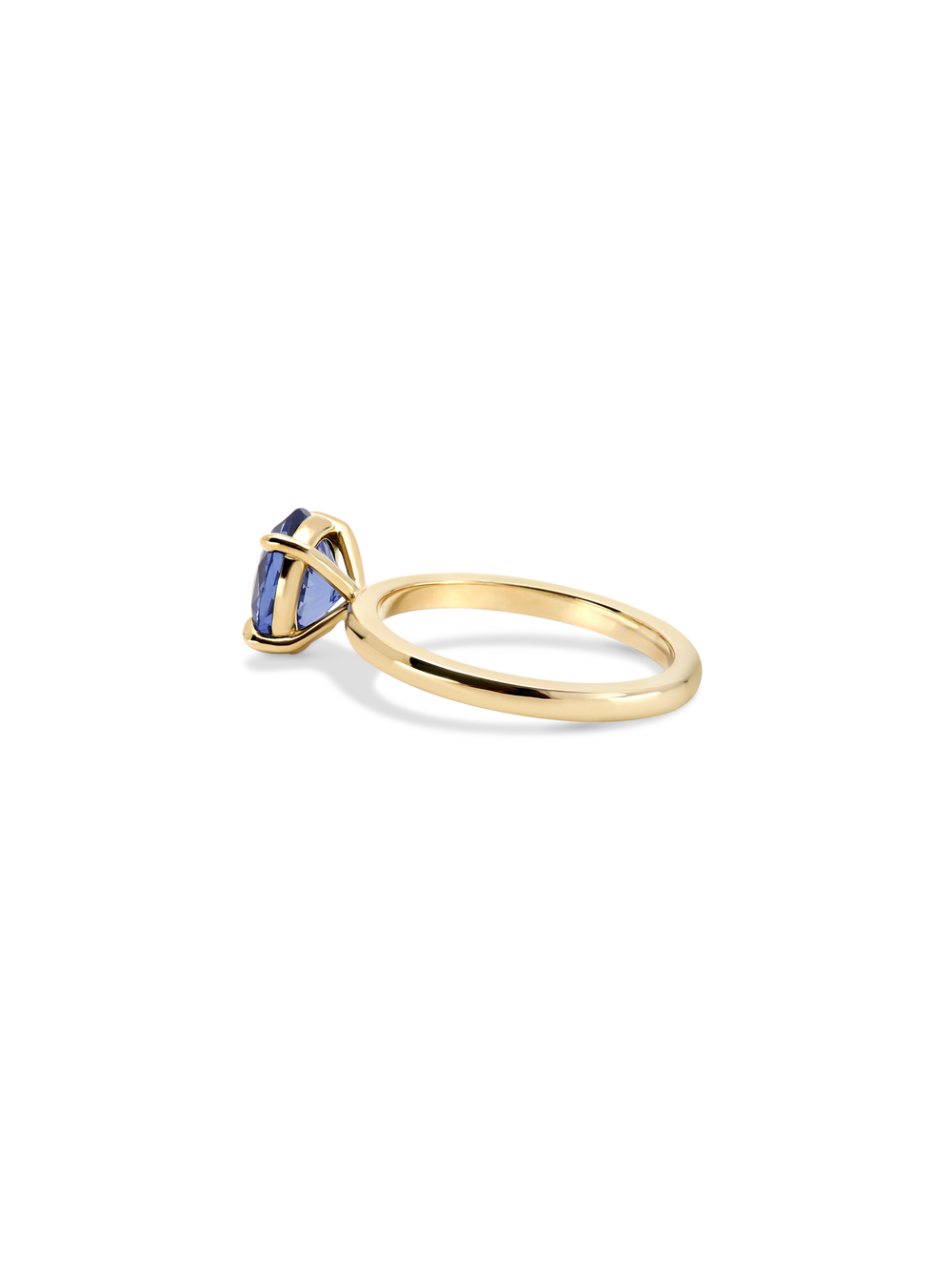 2.26ct Oval Sapphire Ceremonial Solitaire - View 