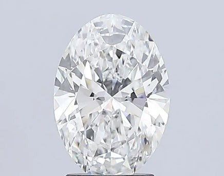 2.56ct Oval Lab Grown Diamond (Colour E, Clarity VVS2, IGI Certified)