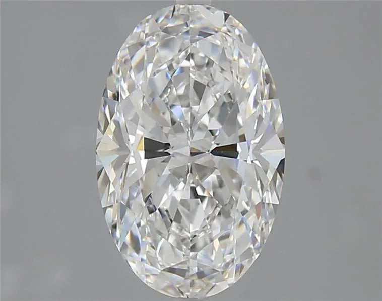 2.15ct Oval Lab Grown Diamond (Colour E, Clarity VVS2, IGI Certified) - View 