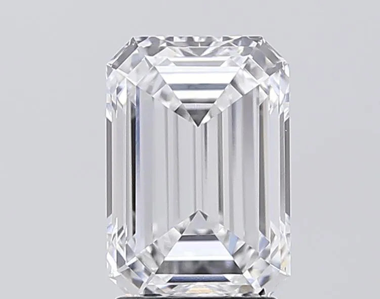 2.84ct Emerald Lab Grown Diamond (Colour D, Clarity VVS1, IGI Certified) - View 