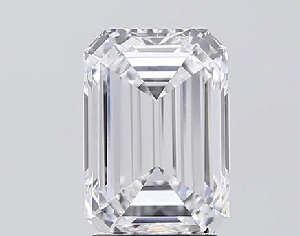 2.84ct Emerald Lab Grown Diamond (Colour D, Clarity VVS1, IGI Certified)