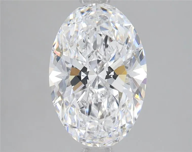 2.39ct Oval Lab Grown Diamond (Colour D, Clarity VVS2, IGI Certified) - View 