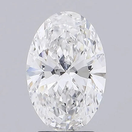2.80ct Oval Lab Grown Diamond (Colour E, Clarity VVS2, IGI Certified)
