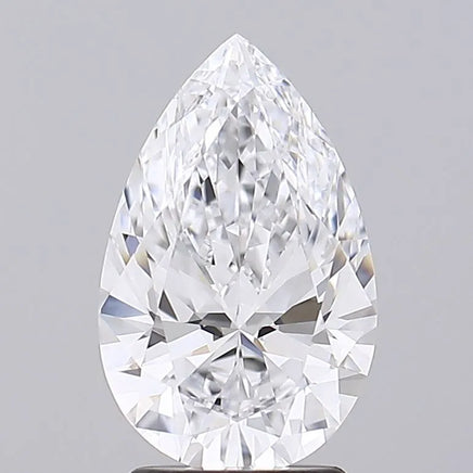 2.44ct Pear Lab Grown Diamond (Colour D, Clarity IF, IGI Certified)