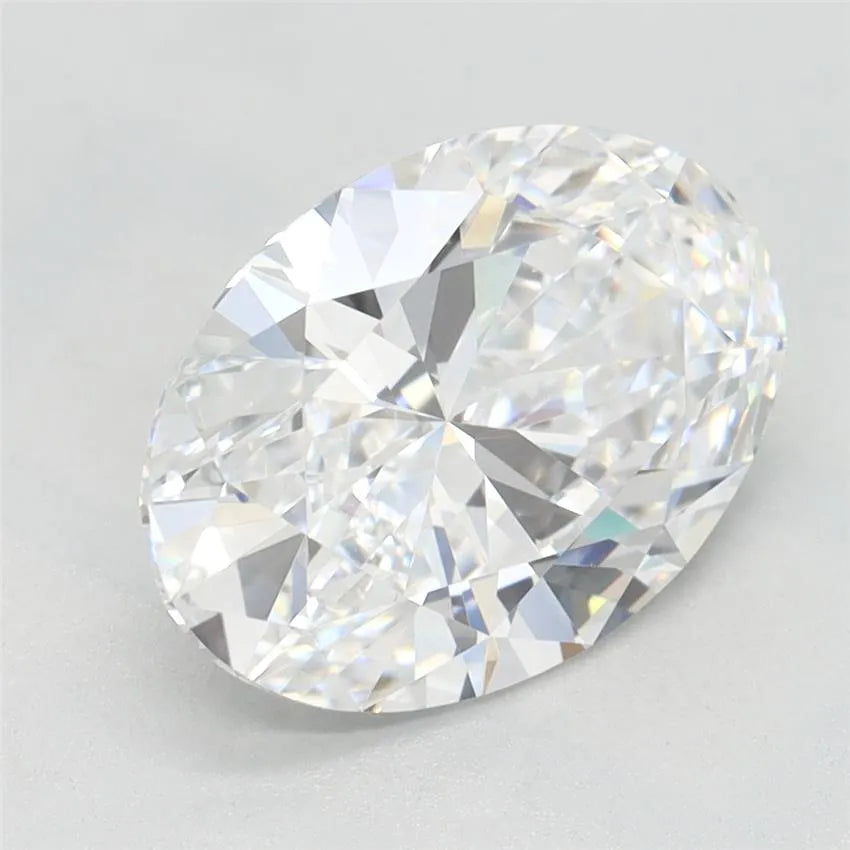 2.19ct Oval Lab Grown Diamond (Colour D, Clarity VVS1, IGI Certified) - View 