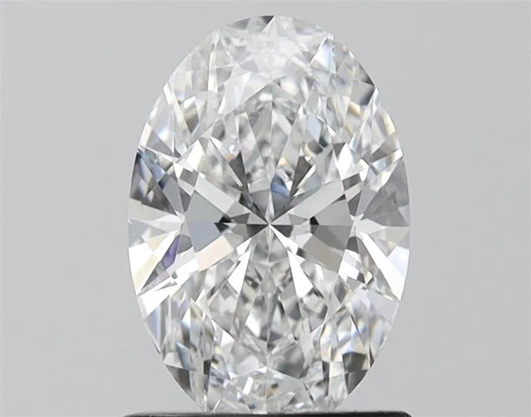 1.50ct Oval Lab Grown Diamond (Colour D, Clarity VVS2, IGI Certified) - View 