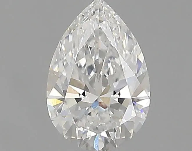 0.60ct Pear Natural Diamond (Colour E, Clarity VS2, Cut GD, GIA Certified) - View 