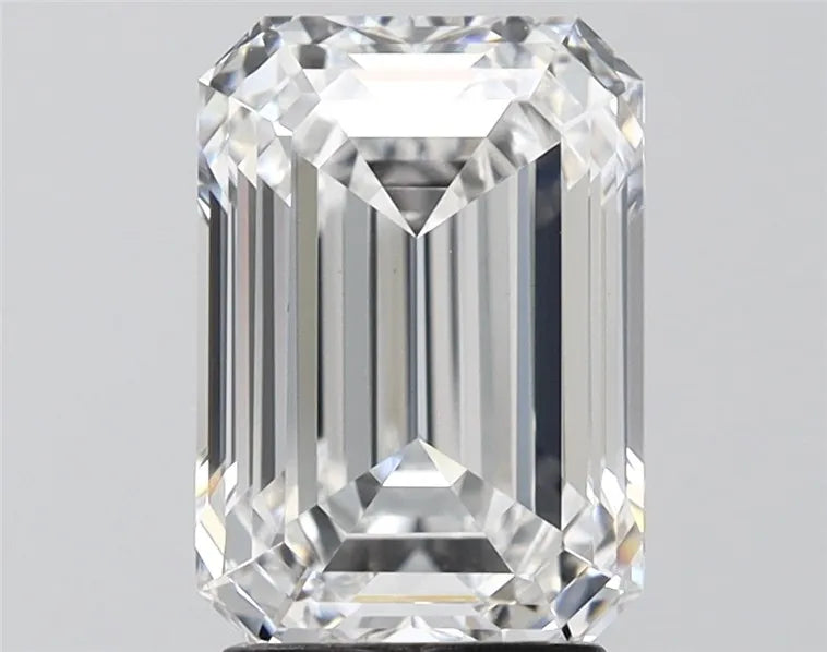 3.08ct Emerald Lab Grown Diamond (Colour D, Clarity VVS2, IGI Certified) - View 