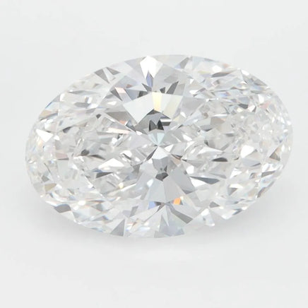 2.60ct Oval Lab Grown Diamond (Colour D, Clarity VVS2, GIA Certified)