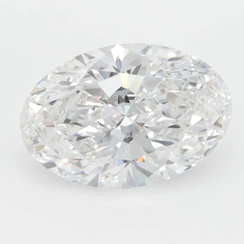 2.60ct Oval Lab Grown Diamond (Colour D, Clarity VVS2, GIA Certified)
