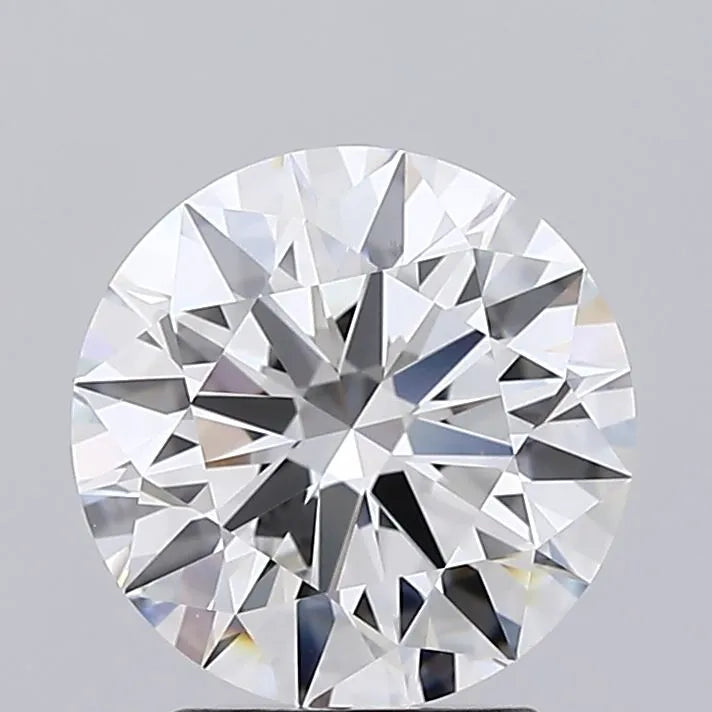 2.47ct Round Lab Grown Diamond (Colour E, Clarity IF, Cut ID, IGI Certified)