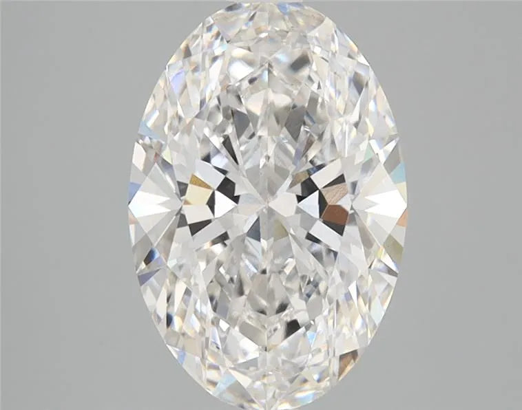 2.22ct Oval Lab Grown Diamond (Colour E, Clarity VVS2, IGI Certified) - View 