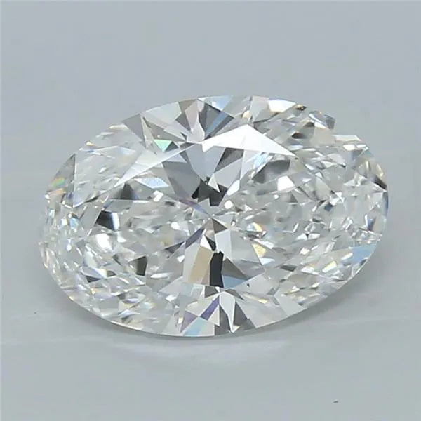 2.90ct Oval Lab Grown Diamond (Colour E, Clarity VVS2, IGI Certified)